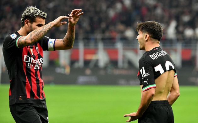 AC Milan's Spanish midfielder Brahim Diaz