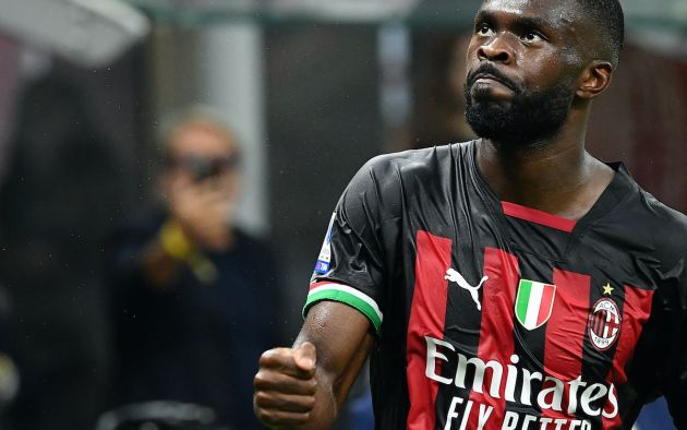 AC Milan's British defender Fikayo Tomori