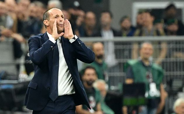 Juventus' Italian coach Massimiliano Allegri