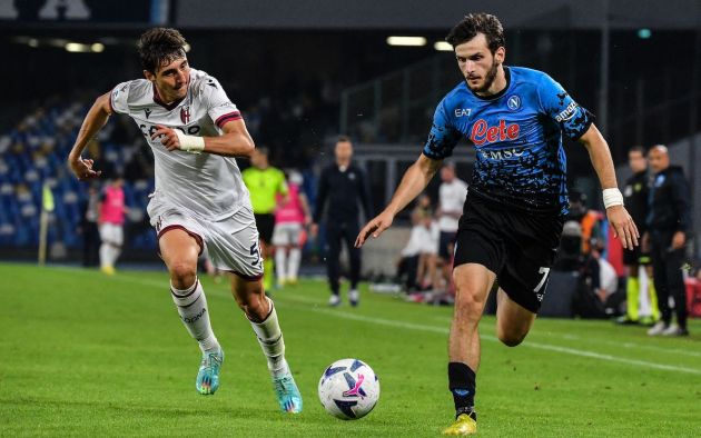 Napoli's Georgian forward Khvicha Kvaratskhelia