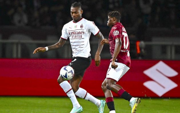 AC Milan's Portuguese forward Rafael Leao
