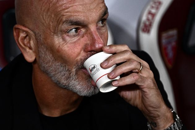 AC Milan's Italian coach Stefano Pioli