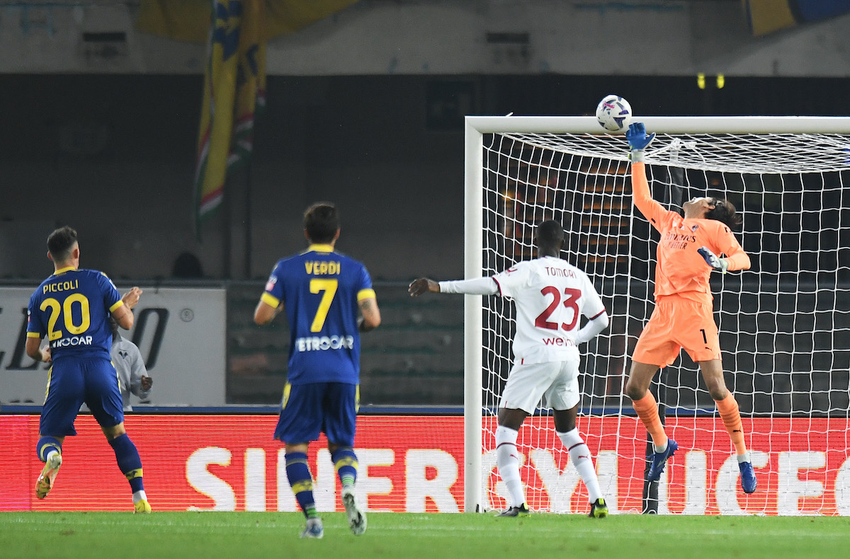 Ciprian Tatarusanu of AC Milan