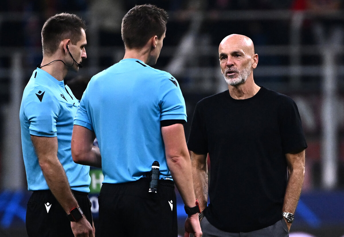 Pioli reveals conversation with referee after Milan-Chelsea: "I think he  understood"