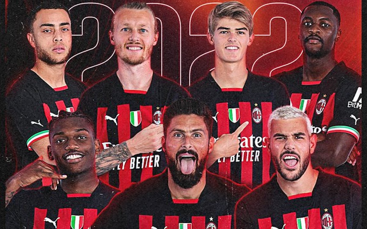 The seven AC Milan players who be in action at the World and their