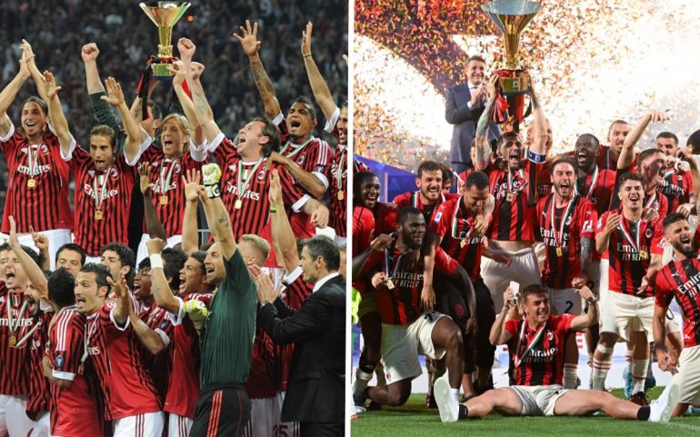 Statistical comparison sees current Milan squad come out on top over 2010-11  Scudetto winners