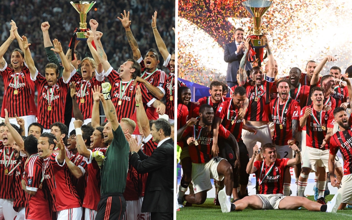 Serie A, 2011-12. Milan. last time (before today) in the