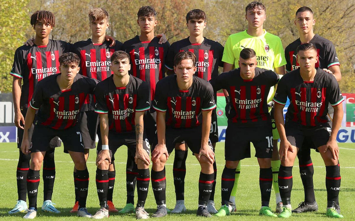 MN: Milan Primavera watched by two scouts during match-winning
