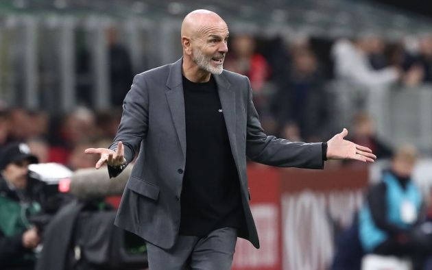 AC Milan coach Stefano Pioli