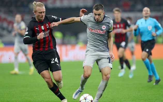Simon Kjaer of AC Milan