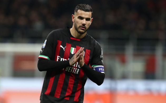 Theo Hernandez of AC Milan