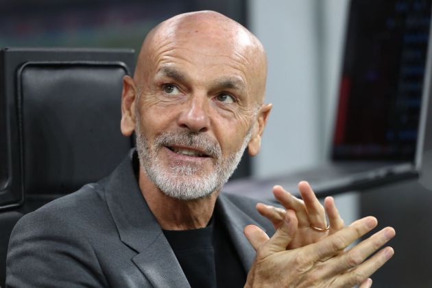 AC Milan coach Stefano Pioli