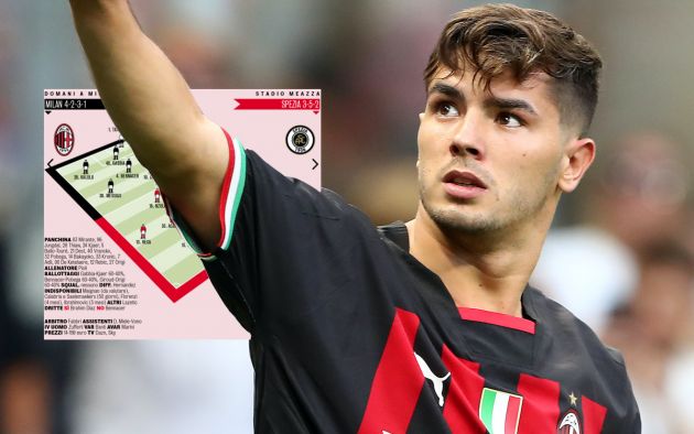 Brahim Diaz of AC Milan