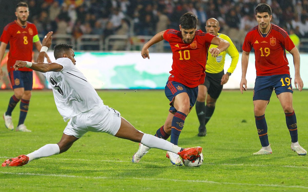 Spain's forward Marco Asensio