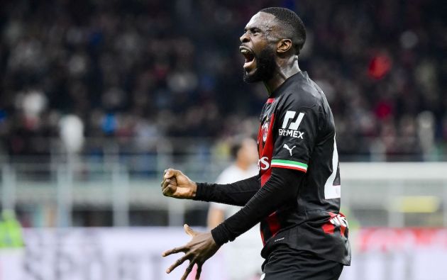 AC Milan's British defender Fikayo Tomori