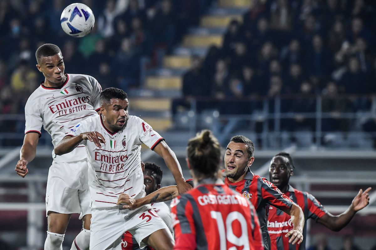 AC Milan's German-Finnish defender Malick Thiaw