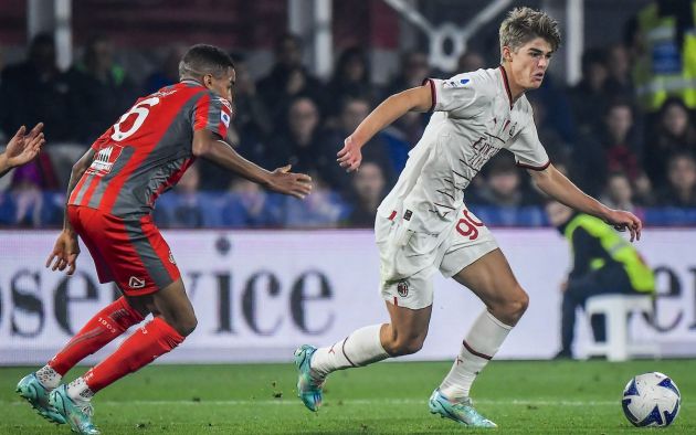 AC Milan's Belgian midfielder Charles De Ketelaere