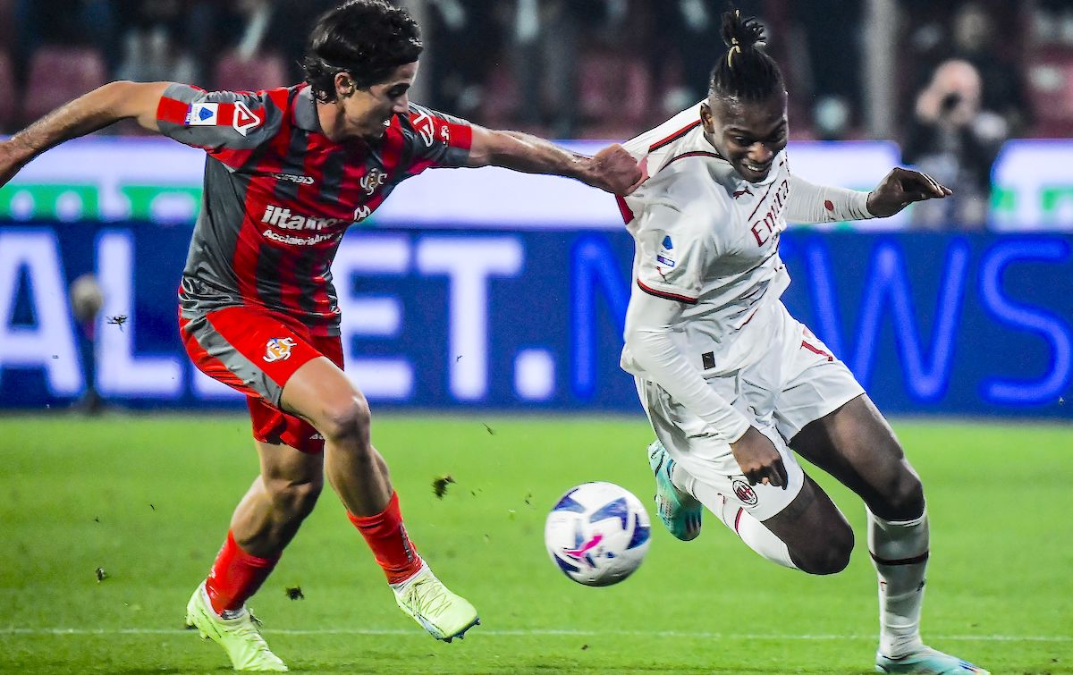 AC Milan's Portuguese forward Rafael Leao