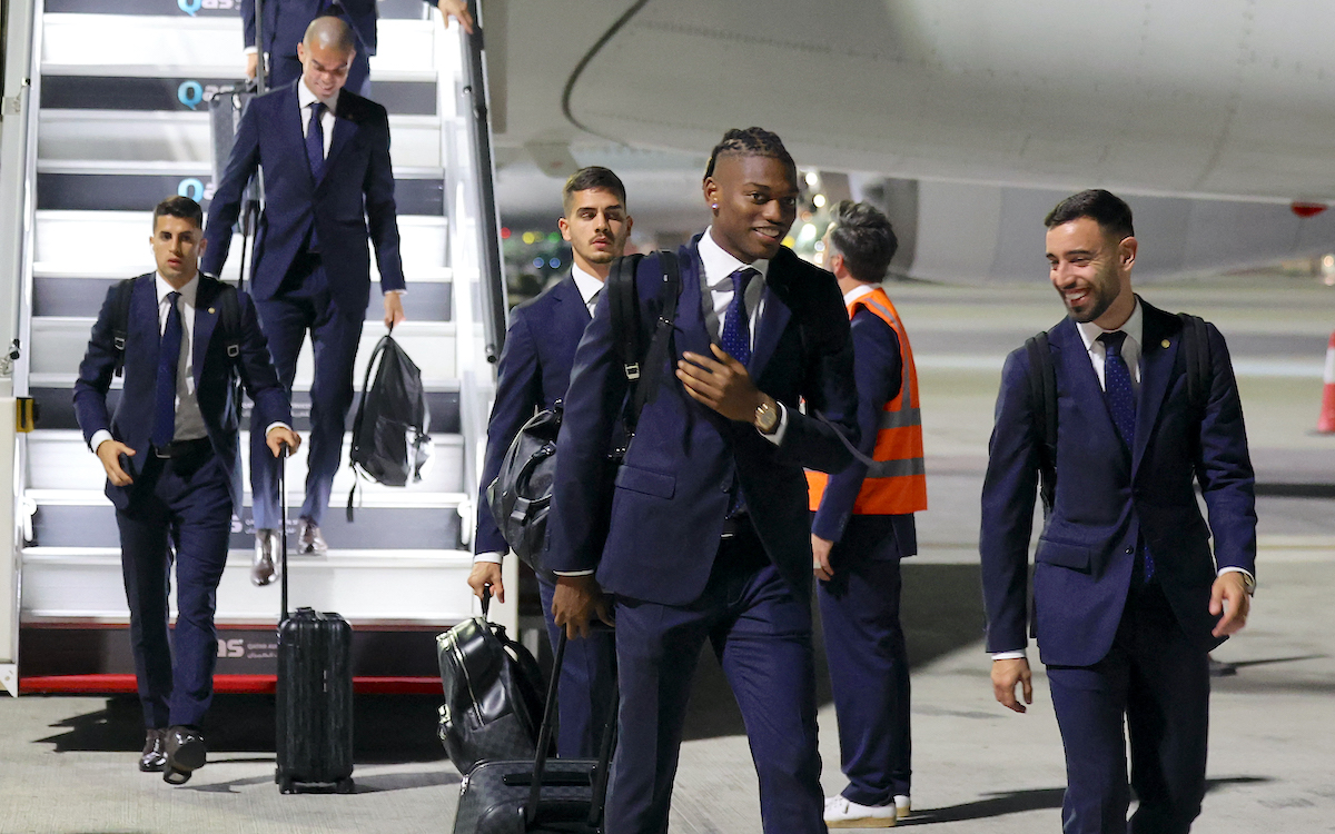 Portugal's forward Rafael Leao