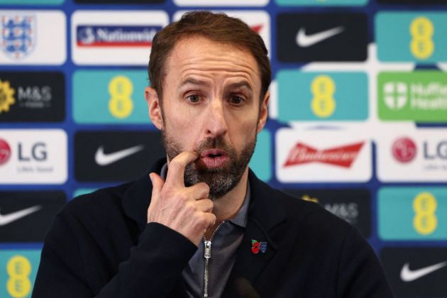 England's manager Gareth Southgate