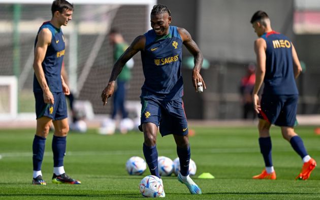 Portugal's forward Rafael Leao