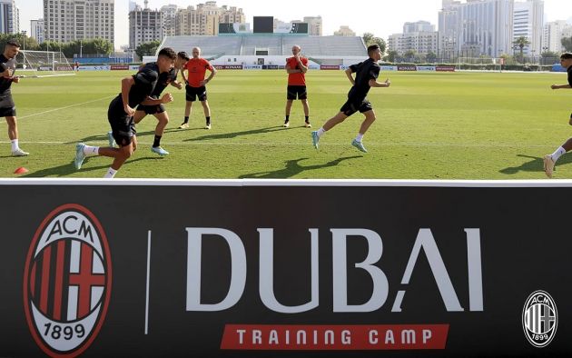 Milan Dubai training