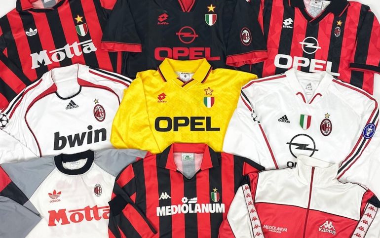 photocopiers to conglomerates: history of Milan's shirt sponsors
