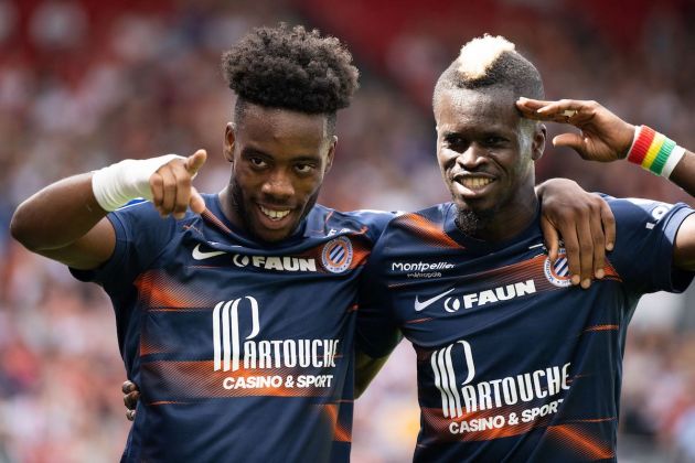 Montpellier's French forward Elye Wahi