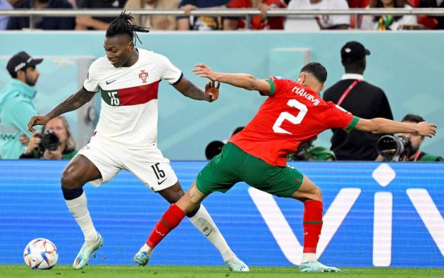Portugal's forward #15 Rafael Leao