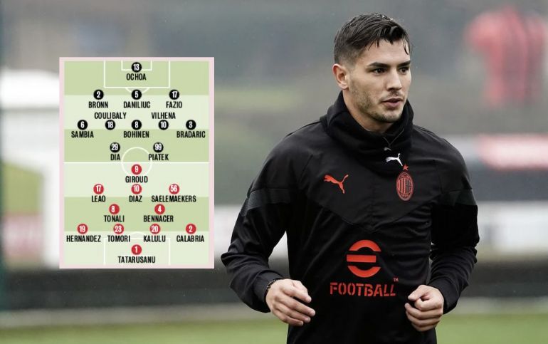 GdS: Probable XIs For Salernitana Vs. Milan - Brahim Diaz Over De Ketelaere