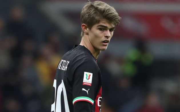 Charles De Ketelaere of AC Milan
