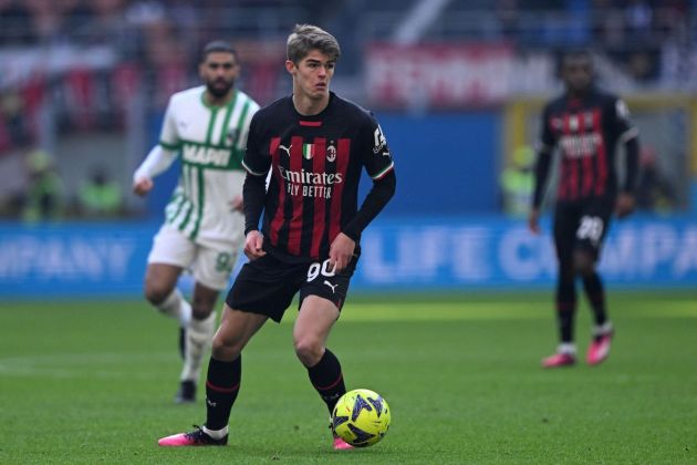 AC Milan's Belgian midfielder Charles De Ketelaere