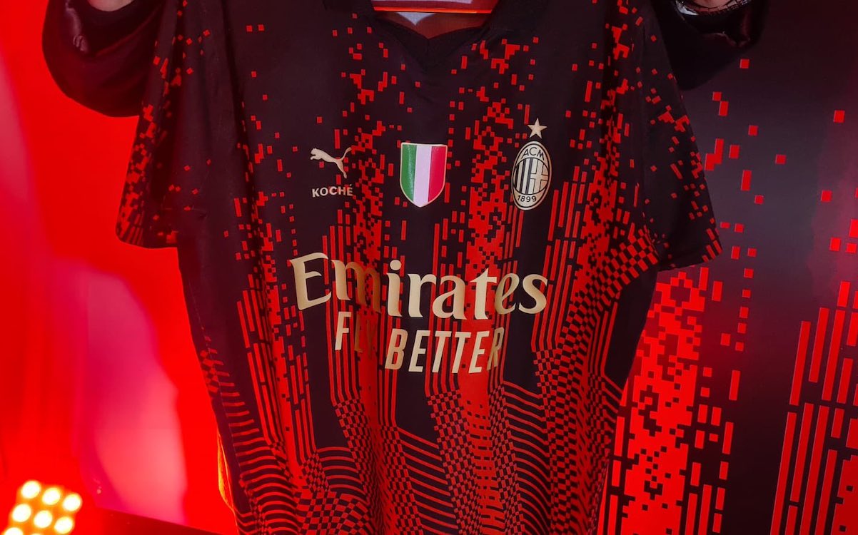 Official AC Milan unveil new PUMA x KOCHÈ fourth kit video and photos