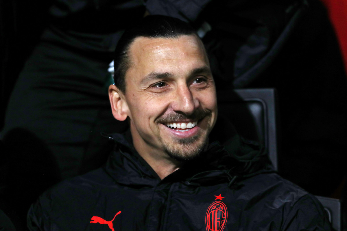 Zlatan Ibrahimovic of AC Milan