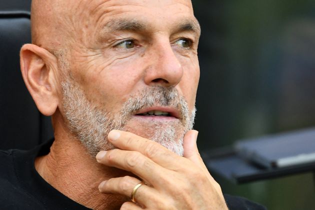 AC Milan's Italian coach Stefano Pioli