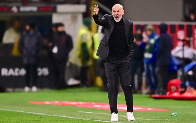 AC Milan's Italian coach Stefano Pioli