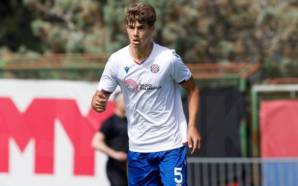 Tottenham to sign highly rated 16-year old Croatian CB Luka