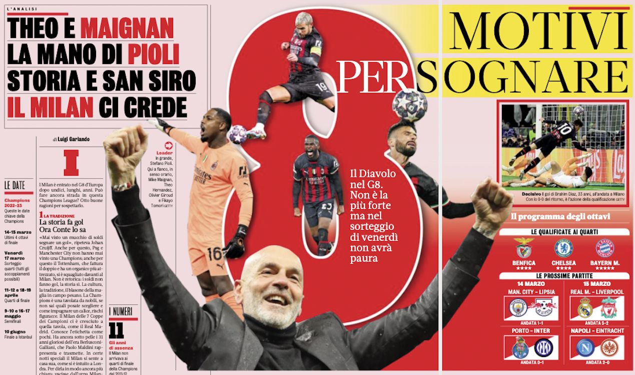 Gds The Eight Reasons Milan Can Dare To Dream In The Champions League 