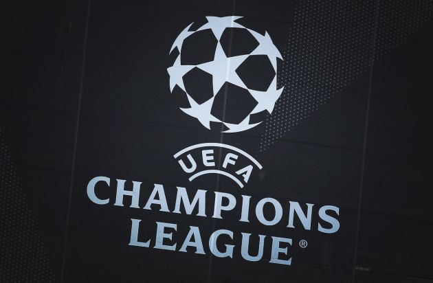 The logo of the UEFA Champions League