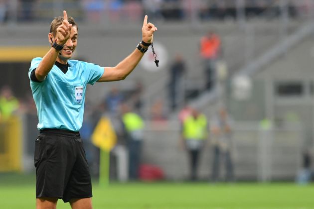 French referee Clement Turpin
