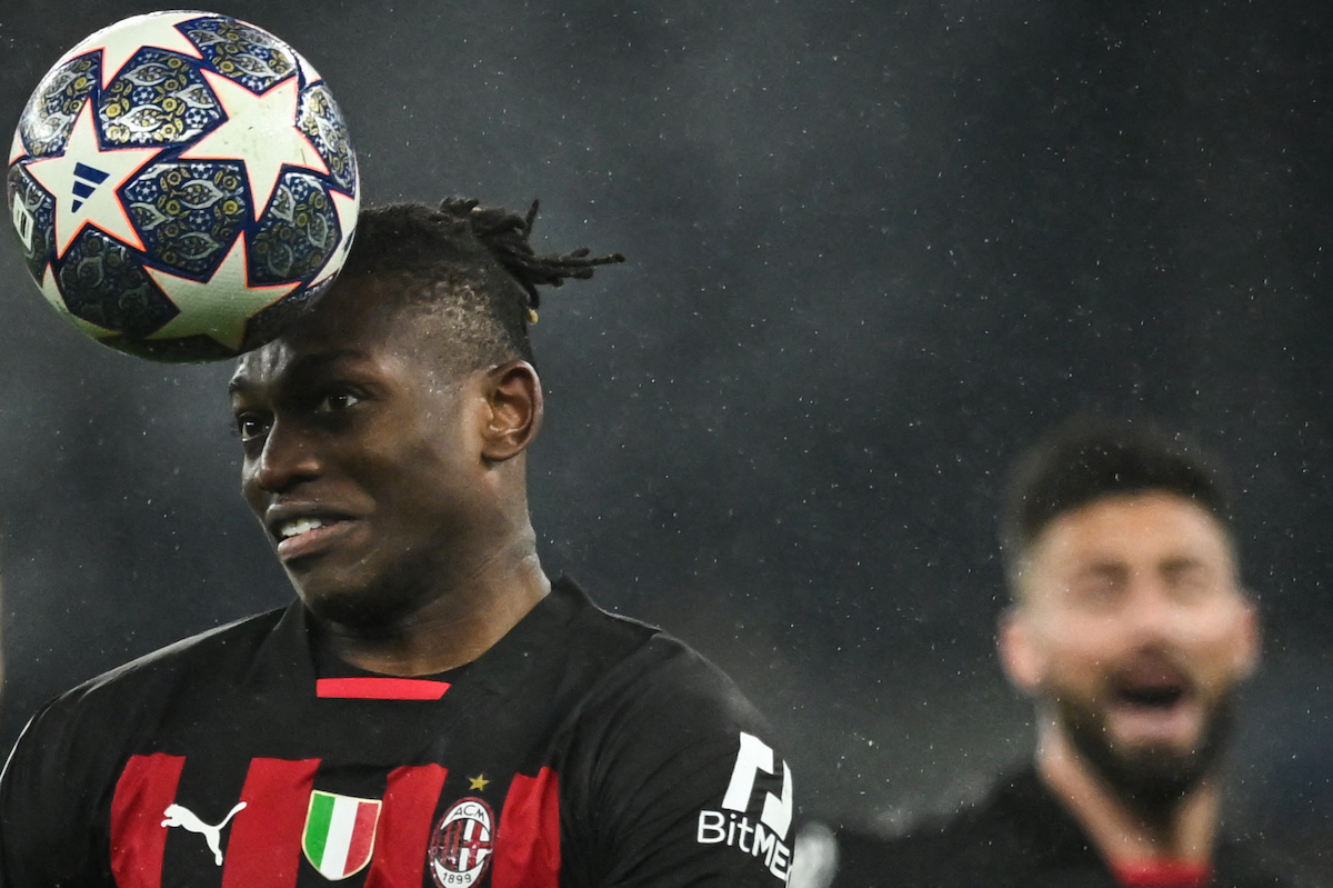 AC Milan's Portuguese forward Rafael Leao