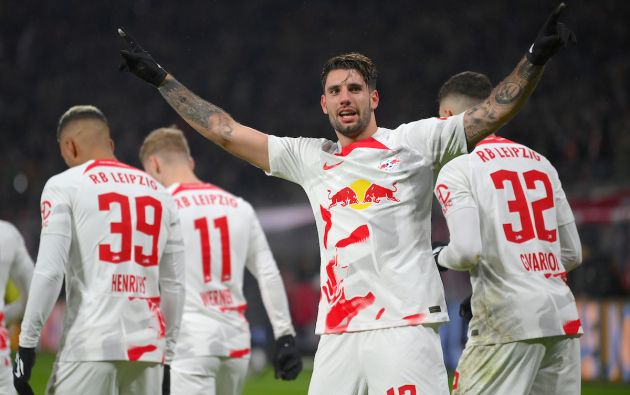 Dominik Szoboszlai of RB Leipzig