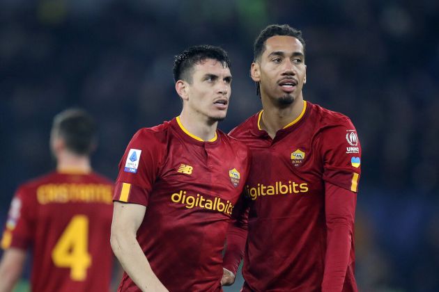 Ibanez and Smalling Roma