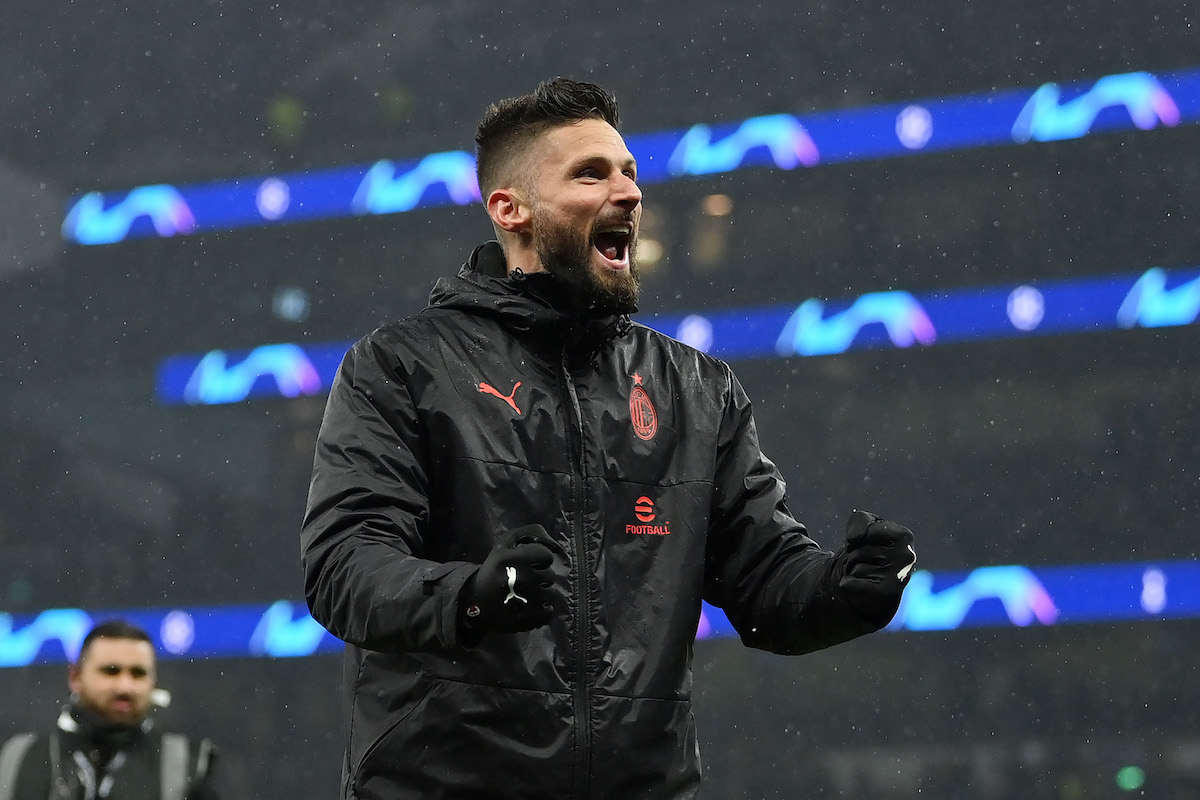 Giroud believes Milan could have won by more against Spurs after display  with 'spirit and quality'