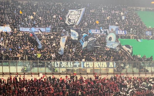 Napoli fans San Siro