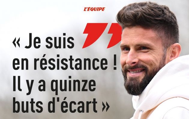 giroud l'equipe