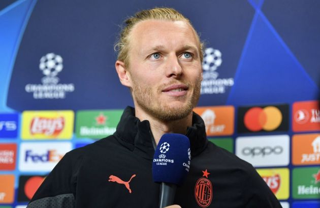 Simon Kjaer press conference