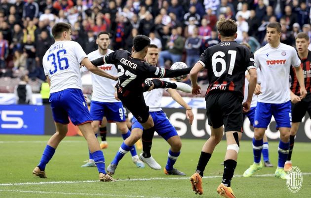 AC Milan U19 vs Hajduk Split U19 Highlights, UEFA Youth League 22/23  Semifinals