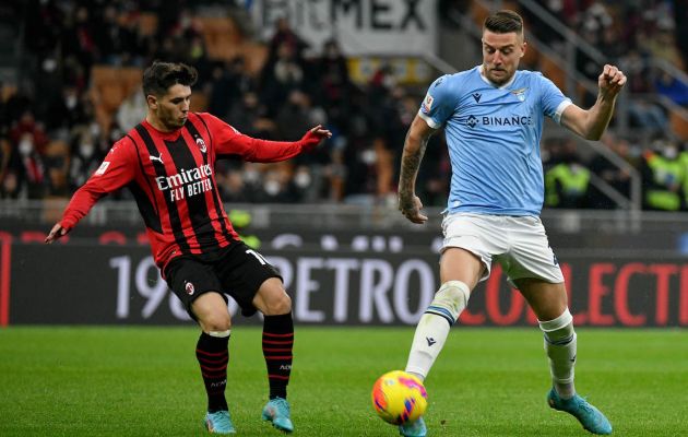 Brahim Diaz e Sergej Milinkovic Savic