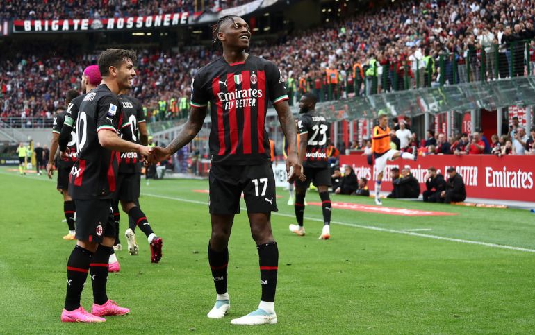 AC Milan 2-0 Lecce: Leao The Difference-maker Again As He Nets Brace In ...